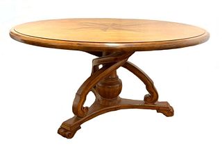 Lorts Ash Wood Center Table, Modern