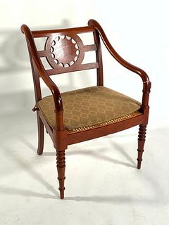 Baker Milling Road Colonial Style Arnmchair