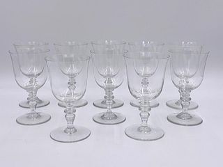 Baccarat Provence Crystal Stemware, 10 Water Goblets