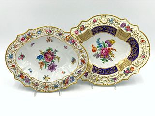 Two Bavarian Porcelain Dishes