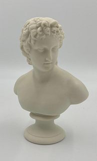 Parian Bisque Bust of Cupid, 19thc.