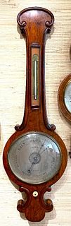 Regency Rosewood Barometer, Cremonini, Bilston, 19thc.