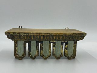 Italian Painted and Gilded Wall Bracket