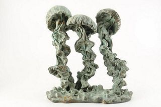 Jellyfish Sculpture by Attila Tivadar
