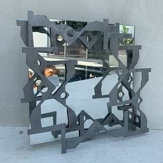 Mirror Sculpture by Joseph Seltzer, signed & dated 1980