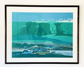 Limited Edition Lithograph by Keith Finch 27/250 Signed