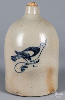 New Jersey stoneware jug, 19th c.