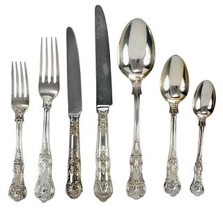 Queens Pattern Flatware Set, Fitted Drawer Liners