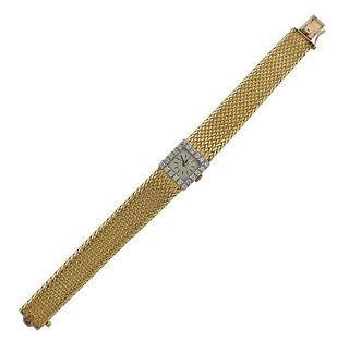 Rolex 14k Gold Diamond Lady&#39;s Watch Bracelet 8006