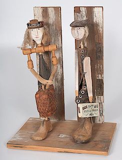 Contemporary Folk Art Sculptures by Theresa Robinson 