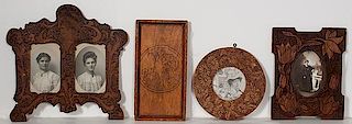 Pyrography Boxes and Frames 