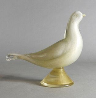 Glass Bird, Salviati & Co., Venice, Ca. 1950