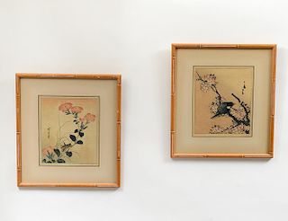 TWO CHINESE COLOR PRINTS