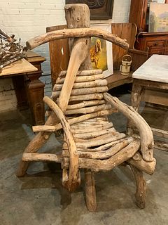 English Driftwood Chair