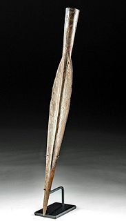 Ancient Celtic Iron Socketed Spear Head