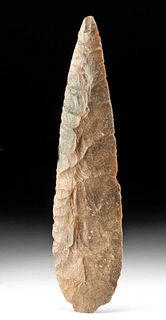 Huge Pre-Columbian Aztec Chert Blade