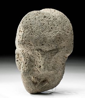Veracruz Stone Hacha of Avian Head