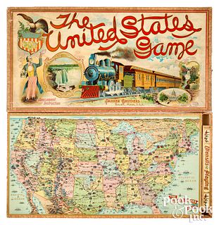 Parker Bros. The United States Game, ca. 1901