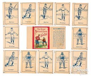 The Great National Game of Baseball cards
