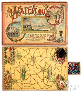 Parker Bros. Waterloo A Battle Game, ca. 1895