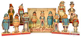 McLoughlin Bros. Brownie Nine Pins, ca. 1893
