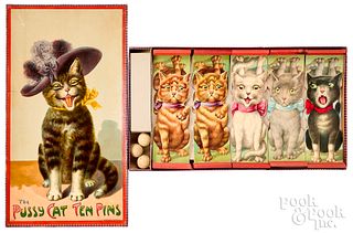 McLoughlin Bros. Pussy Cat Ten Pins, ca. 1909