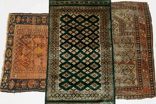 (3) ORIENTAL SMALL RUGS