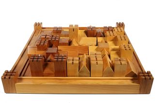 NEW ZEALAND CRAFTED "CATHEDRAL" BOARD GAME