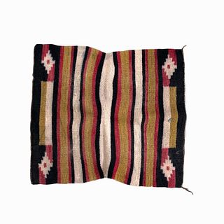 Native American Navajo Saddle Single Blanket
