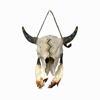 Native American Bull Skull