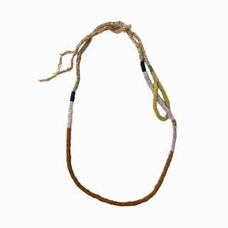 Native American Beaded Wrapped Rope