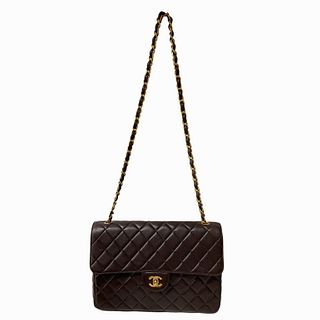 Vintage Chanel Caviar Quilted Leather Shoulder Bag