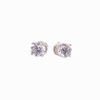 Diamond Stud Earrings 2.96TCW
