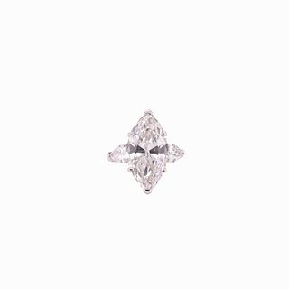 GIA HPHT 6.09ct G/VVS1 Marquise Brilliant Diamond