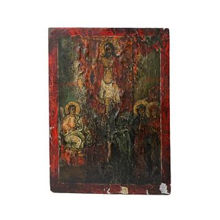 Antique Russian Plaque of Jesus