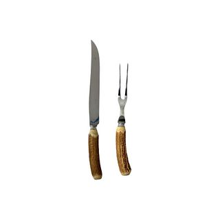 Remington Stainless Steel Knife & Pot Fork