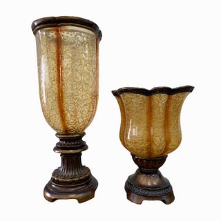 Pair of Art Deco Style Vases