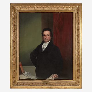 After John Wesley Jarvis (1781-1839) Portrait of DeWitt Clinton (1769-1828)
