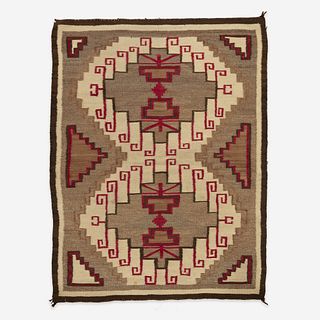 A Navajo Rug probably Crystal, New Mexico, early 20th century