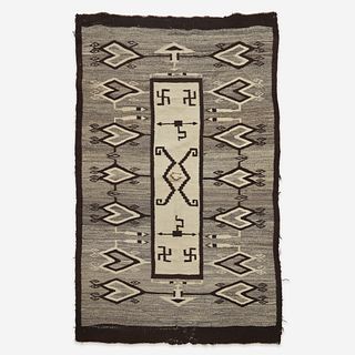 A Navajo Rug Attributed to J.B, Moore, Crystal, New Mexico, early 20th century