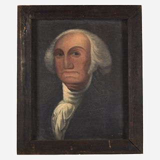 American School 19th century Portrait of George Washington (1732-1799)