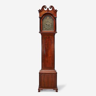 A Chippendale carved mahogany tall case clock Frederick Dominick (active 1766, d. 1811), Philadelphia, PA, late 18th century
