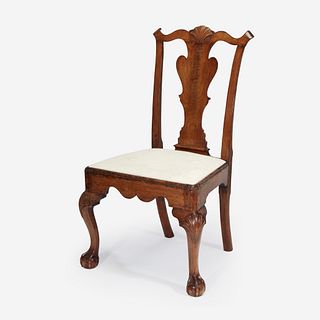 A Chippendale carved walnut side chair Philadelphia, PA, circa 1760