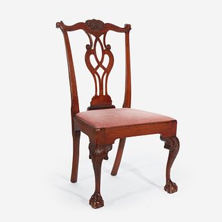 A Chippendale carved mahogany side chair Philadelphia, PA, circa 1760