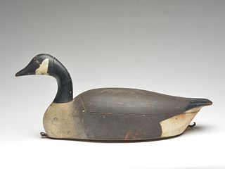 Hollow carved Canada goose, John Ramsay, Summerside, Prince Edward Island, 1st quarter 20th century.