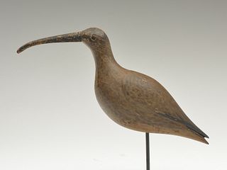 Early style curlew, Daniel Lake Leeds, Pleasantville, New Jersey, last quarter 19th century.