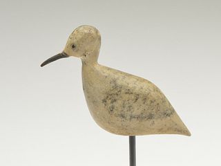 Rare and desirable peep, Joel Barkelow, Forked River, New Jersey, 2nd half 19th century.