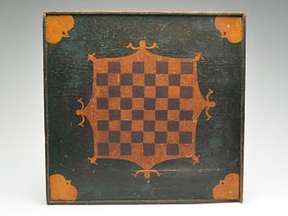 Early American checker board.