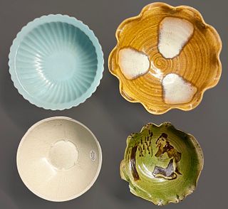 Group of Four Asian Ceramic Bowls