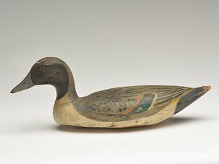 Pintail drake, Mitchell Lafrance, New Orleans, Louisiana, 2nd quarter 20th century.